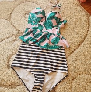 Retro Styled Tankini China XXL fit more like US L